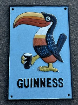 Guinness Cast Iron Sign