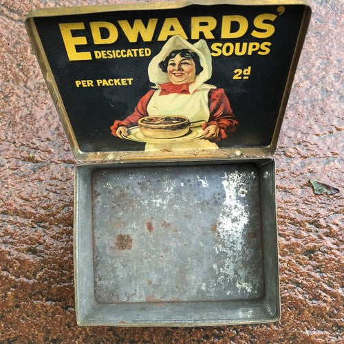 Edwards Desiccated Soup Vintage Tin
