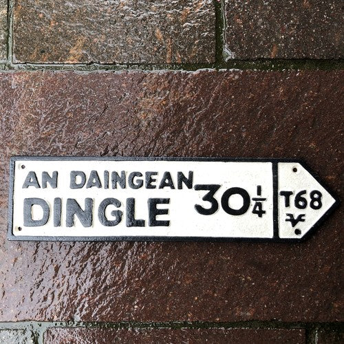 Dingle Cast Iron Sign