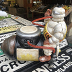 Michelin Man With Compressor Cast Iron