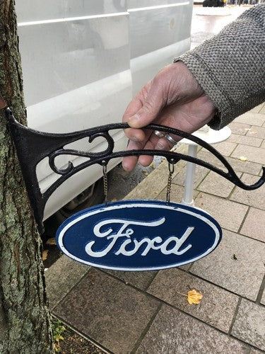 Ford Cast Iron Double Sided Sign