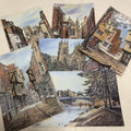 Postcards Alan Stuttle Not Postal Used Set Of 6