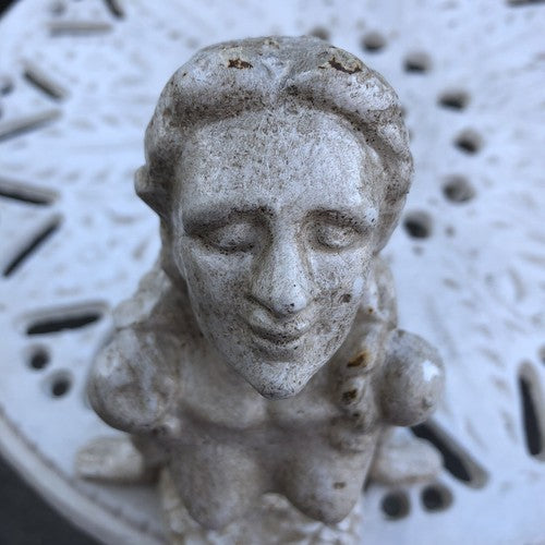 Mermaid Cast Iron Sitting