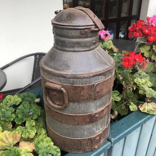 Milk Churn Vintage 34 Cms High
