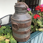 Milk Churn Vintage 34 Cms High