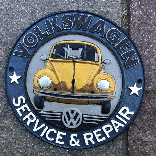 VW Cast Iron Sign Bundle