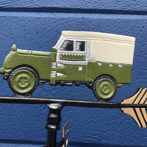 Land Rover Weather Vane Cast Iron Fantastic Quality ð