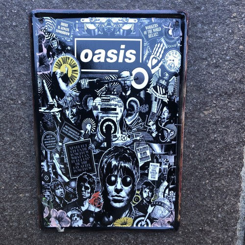 Oasis Metal Sign Lord Donât Slow Me Down