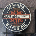 Harley Davidson Cast Iron Bell & Key Rack