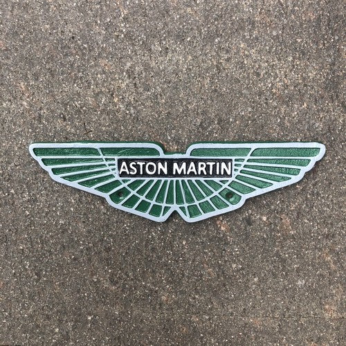 aston martin Cast Iron Sign