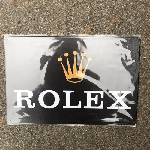 Rolex Metal Sign
