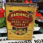 Radiance Devon Cream Hazel - Nut Toffee Vintage Tin