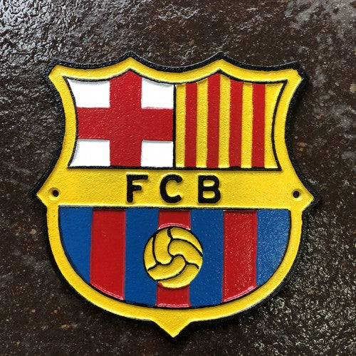 FCB Cast Iron Sign