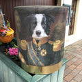 Dog Fabric Foot Rest & Stool