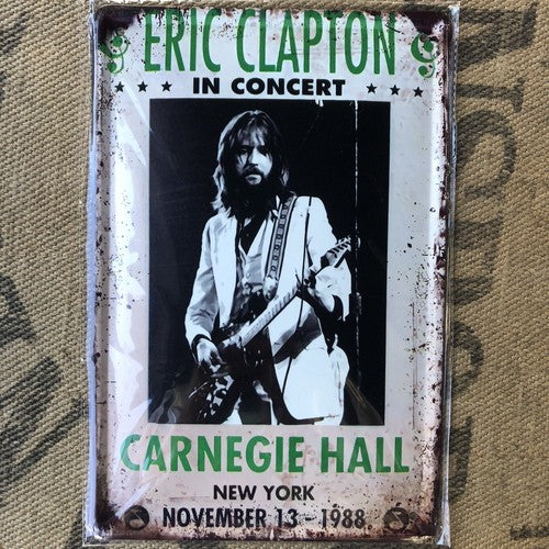 Eric Clapton Metal Sign