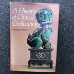 A History Of Chinese Civilizatin