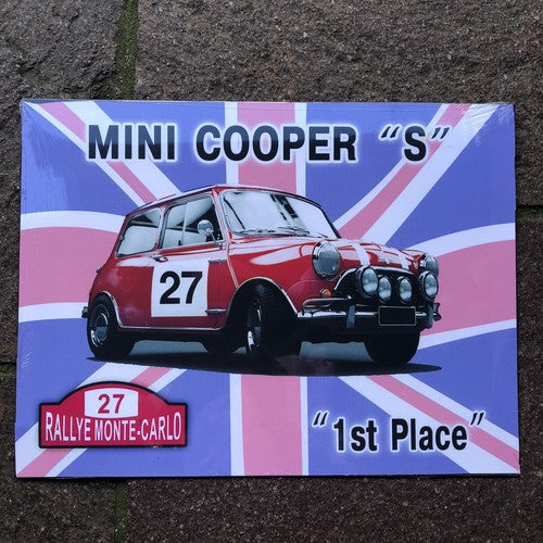 Mini Cooper âSâ Metal Sign