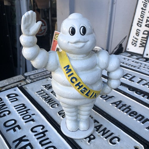 Michelin Man Cast Iron Money Box