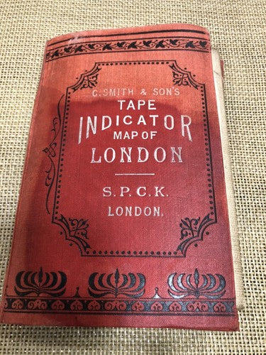 Tape Indicator Map Of London S P C K