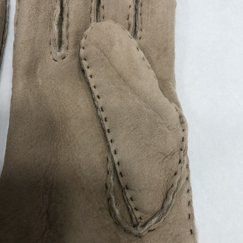 Sheepskin Genuine Gloves Mushroom Colour See All Photos Pair No 4