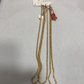 Primor Gold Plated Card Of Three 19 Inch Chains