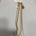 Primor Gold Plated Card Of Three 19 Inch Chains
