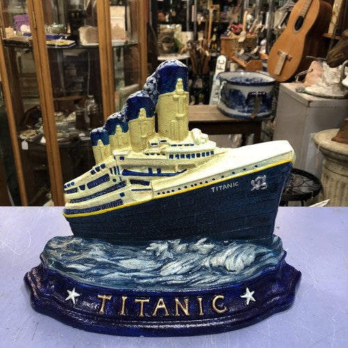 Titanic Cast Iron Doorstop