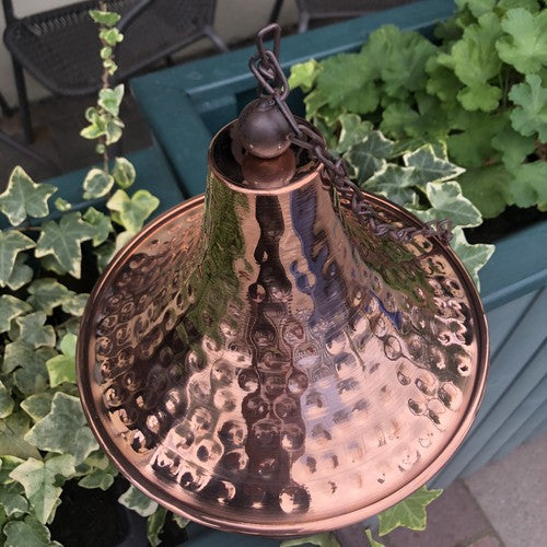 Copper Roofed Bird Feeder