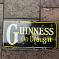 Guinness On Draught Enamel Sign