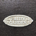 Fairy Garden Cast Iron Sign