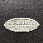 Fairy Garden Cast Iron Sign