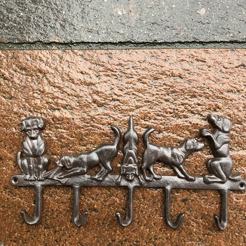 Dog Cast Iron Wall Hanging Hook
