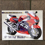 Honda Metal Sign