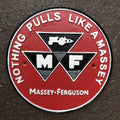 Nothing Pulls Like A Massy Cast Iron Sign