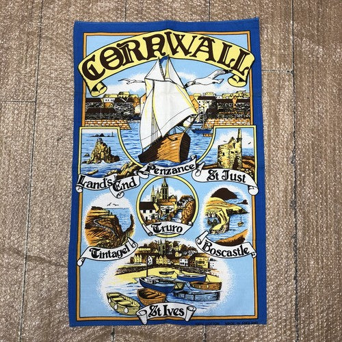 Cornwall Vintage Tea Towel