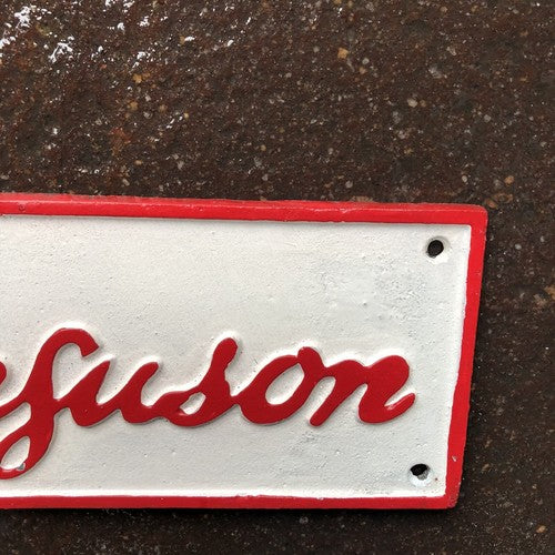 Ferguson Cast Iron Sign See All Photos