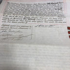 Vellum Indenture Documents 1888