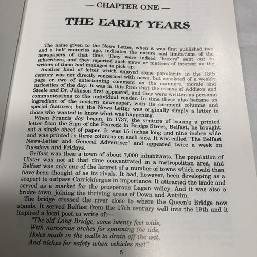Newsletter A History Of The Oldest British Daily Newspaper