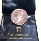 Westminster Collection 2015 Battle Of Waterloo Bicentennial Copper Medallion