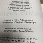 Letters Of James Joyce Two Volumes