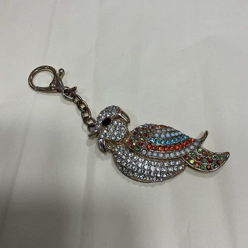 Keychain Diamanté Parrot