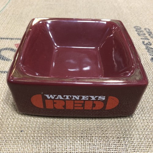 Warnerâs Red Vintage Ashtray