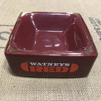 Warnerâs Red Vintage Ashtray