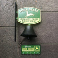 John Deere Cast Iron Bell & Key Rack
