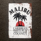 Malibu Metal Sign