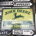 John Deere Quality Farm Equipment Tin Sign
