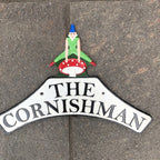 The Cornishman Cast Iron Sign