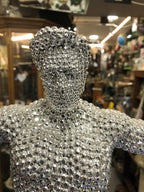 Gymnast Standing Diamanté Effect Ornament