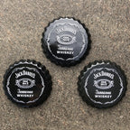 Jack Daniels Metal Beer Top Bottle Lids Signs Set Of Three