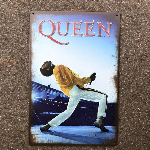 Queen Metal Sign New Design